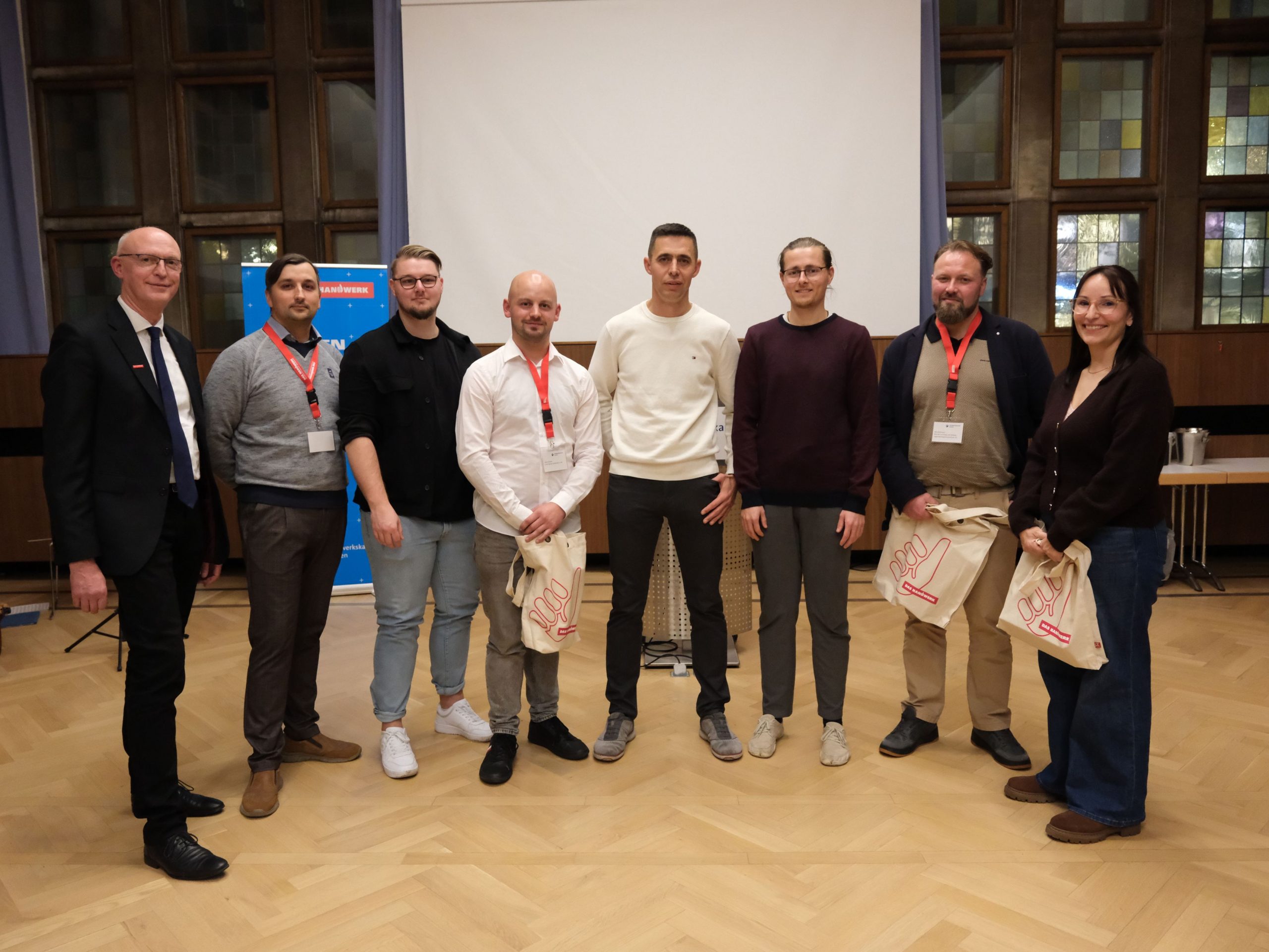 Feierstunde für ehemalige und künftige Prüfer